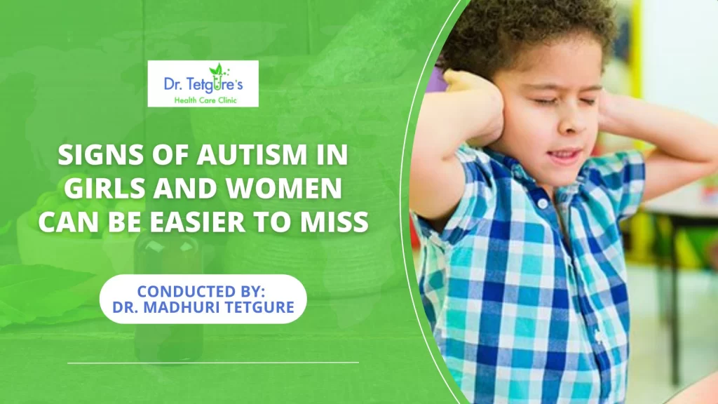 Dr. Madhuri Tetgure explaining autism signs in girls and women